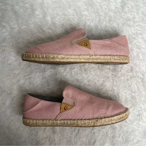 Olukai Kaula Pa'a Kapa Shoe-Rose Sea Salt/Rose Sea Salt size 7 - Picture 5 of 14